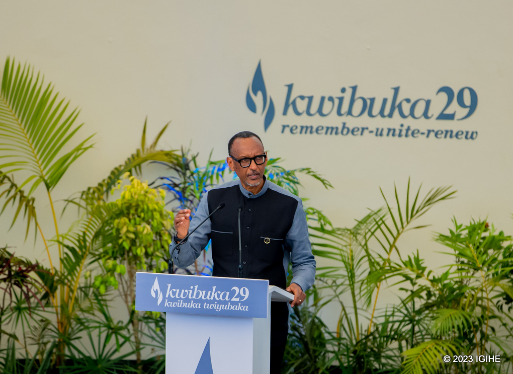 Le président Kagame réaffirme lunité et la résilience des Rwandais