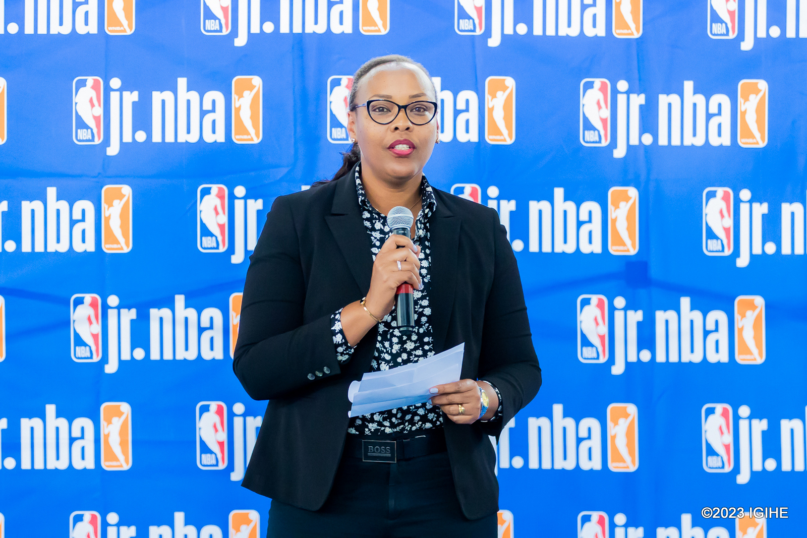 Munyangaju salue le soutien de NBA Afrique au basket rwandais