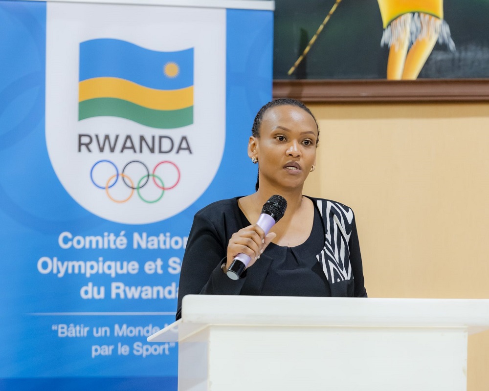Alice Umulinga, nouvelle patronne a.i du comité national olympique et sportif du Rwanda