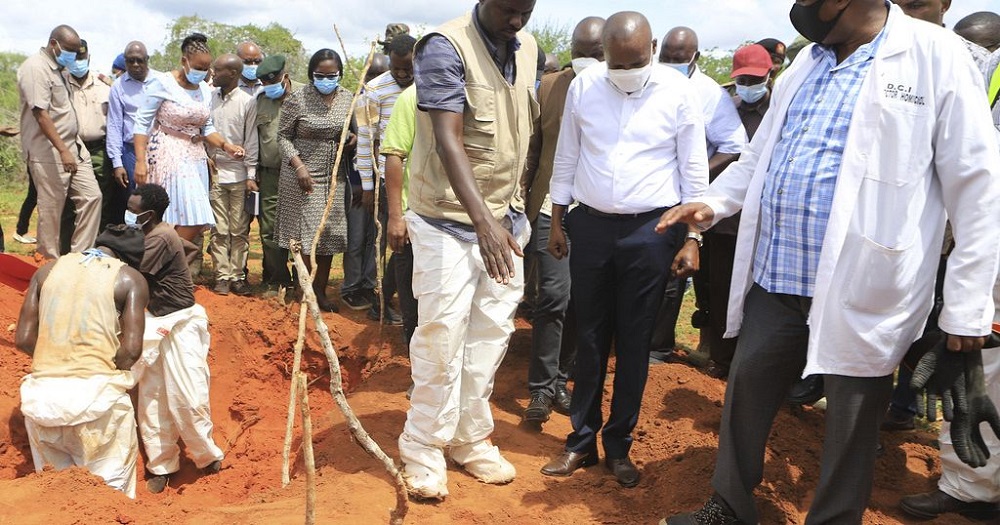 Kenya : Le bilan des victimes dun culte religieux susceptible de salourdir