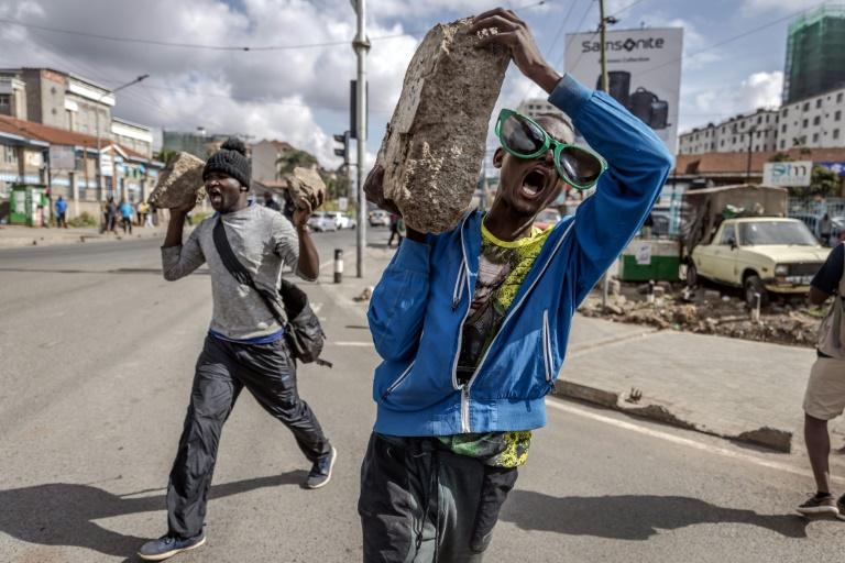 Kenya : Bataille rangée entre protestataires et policiers à Nairobi