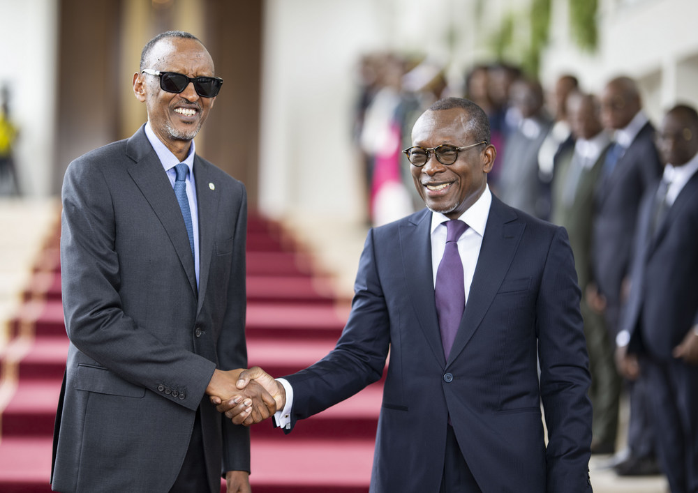 Le Président Kagame convie son homologue béninois à une visite officielle au Rwanda