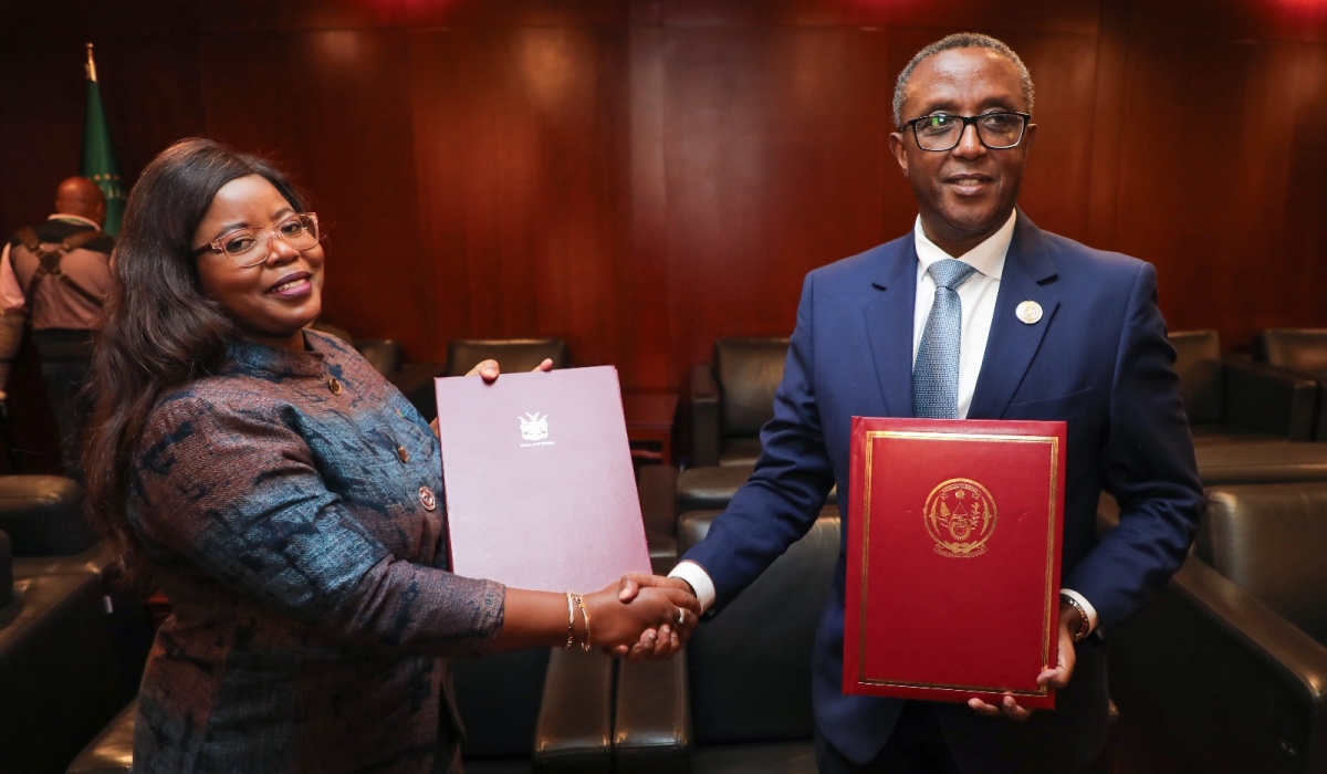 Le Rwanda et la Namibie signent un nouvel accord de coopération bilatérale