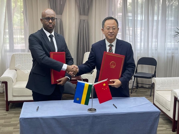 Le Rwanda et la Chine signent un accord pour renforcer leur coopération bilatérale