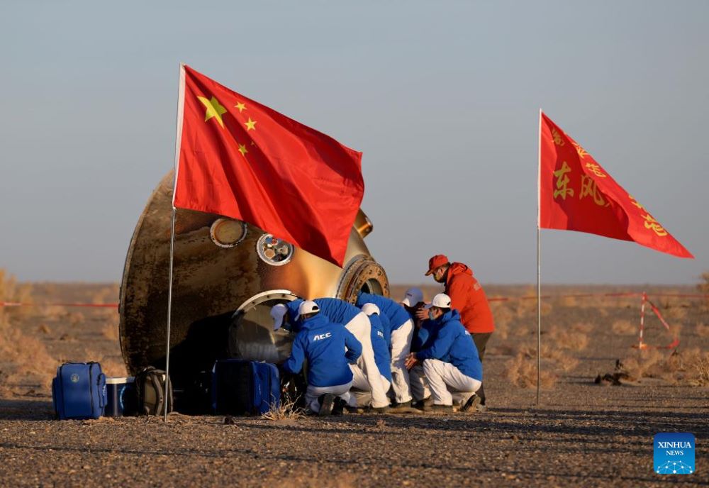 Mission accomplie : Les astronautes chinois de Shenzhou-16 rentrent sur Terre