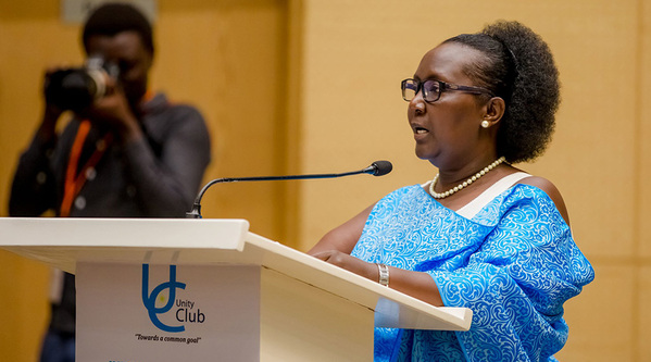 Mukantaganzwa Domitilla appelle à l’action contre l’idéologie du génocide