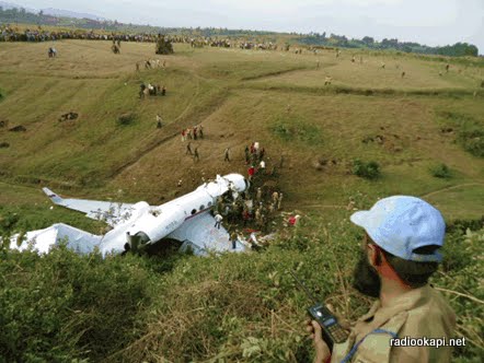 RDC : un avion-cargo s’écrase dans la province du Sud-Kivu,6 morts