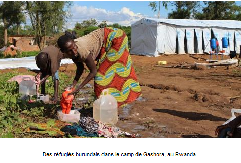 Le HCR annonce 10,8 millions de dollars d’aide aux réfugiés au Rwanda pour 2016