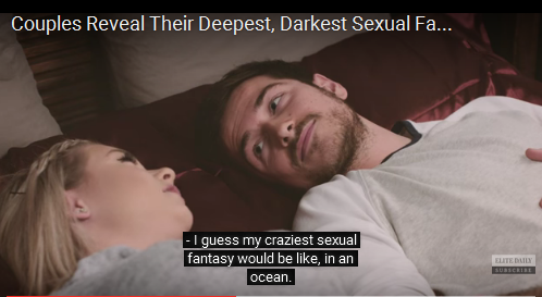 Des couples avouent leurs sombres fantasmes sexuels