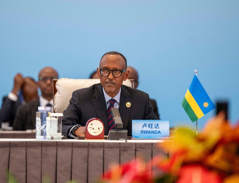 Au sommet Chine-Afrique, Kagame s'oppose aux modèles de gouvernance imposés de l'extérieur