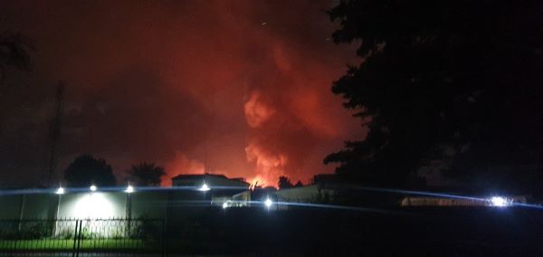 De puissantes explosions secouent Bujumbura après l’incendie d’un dépôt d’armes