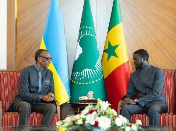 Entretien entre les Présidents Paul Kagame et Diomaye Faye