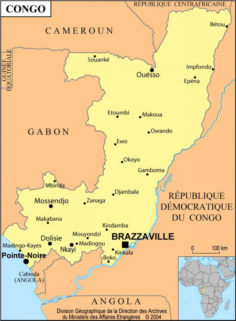 Épidémie meurtrière déclarée dans une ville du Congo Brazza