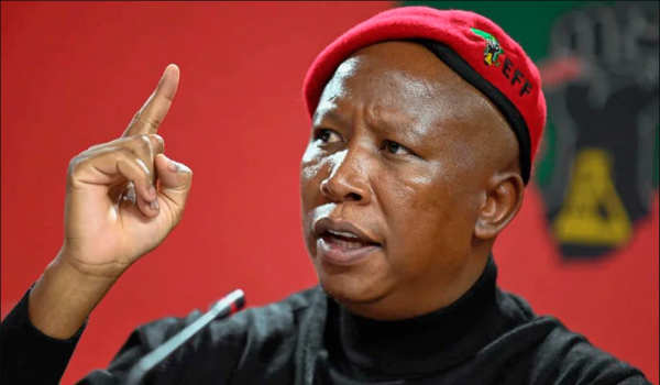 Le Royaume-Uni interdit l’entrée à Julius Malema