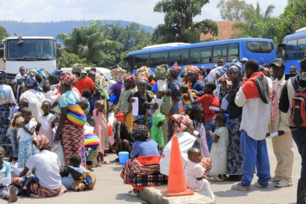 Le Rwanda accueille 222 de ses citoyens rapatriés de la RDC