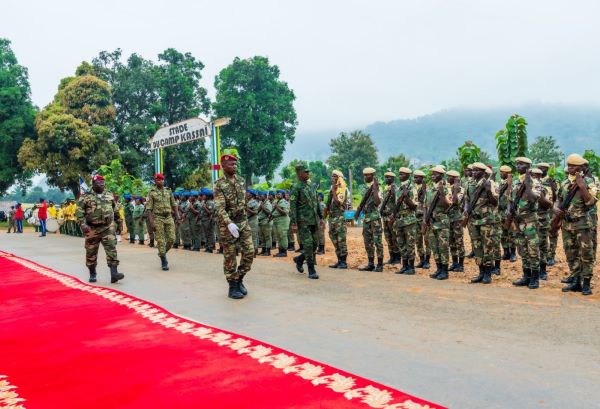 Centrafrique : 545 nouveaux soldats rejoignent l’armée après une formation assurée par les RDF