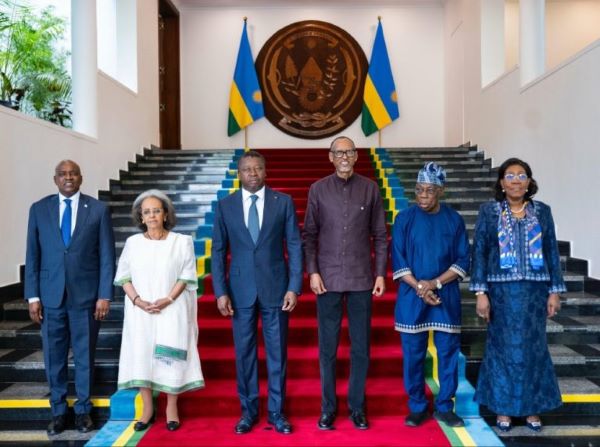 Le Président Kagame reçoit Faure Gnassingbé pour des discussions sur la paix dans l’est de la RDC