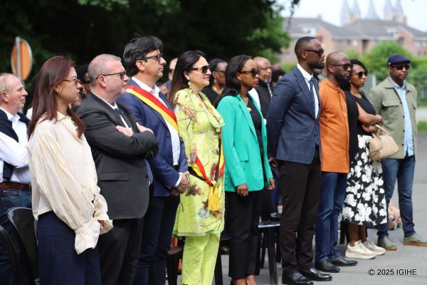 Tournai se souvient : 31ème commémoration du génocide commis contre les Tutsi au Rwanda