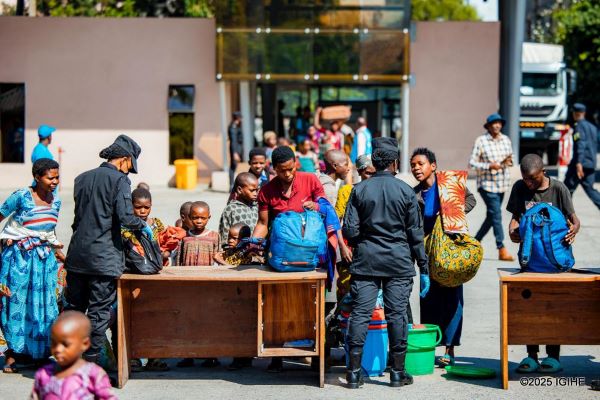 796 nouveaux Rwandais libérés des FDLR rapatriés au Rwanda