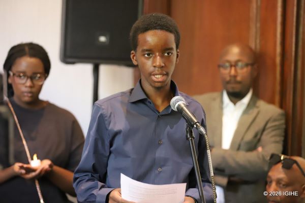 Namur : la voix poignante de Cyusa Christian en mémoire des victimes du génocide commis contre les Tutsi