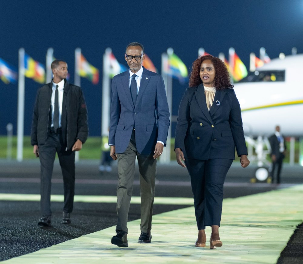 Président Kagame à Addis-Abeba pour la 37e Assemblée Générale de lUnion Africaine