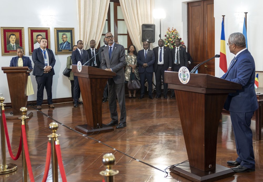 Paul Kagame, un modèle africain, selon Ramkalawan