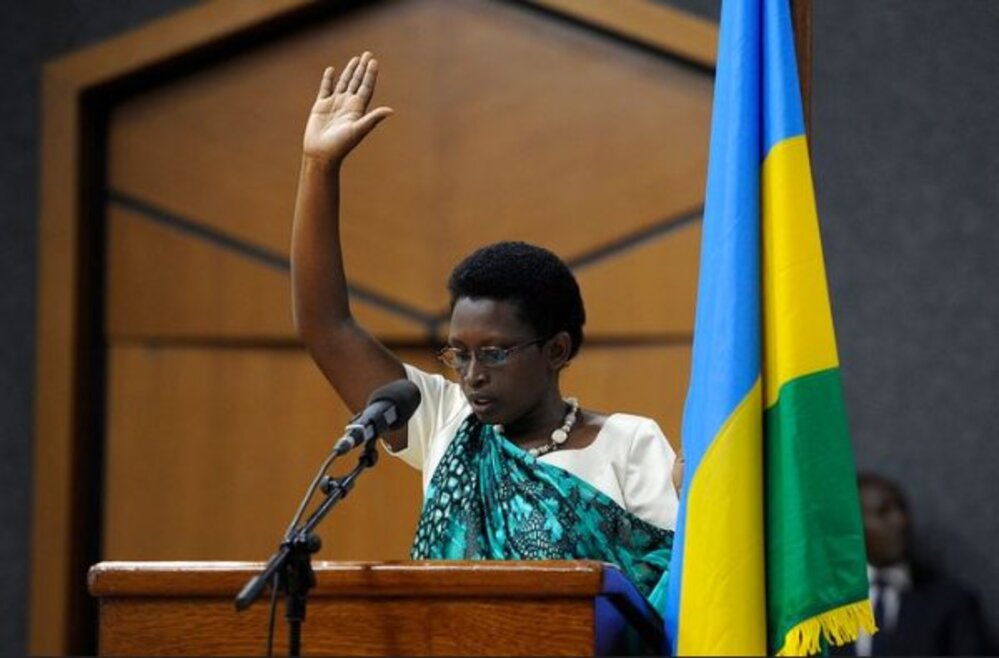 Kazarwa Gertrude élue présidente de la chambre des députés au Rwanda
