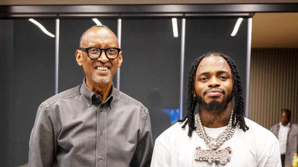 Rêve Réalisé : Diamond Platnumz rencontre Kagame