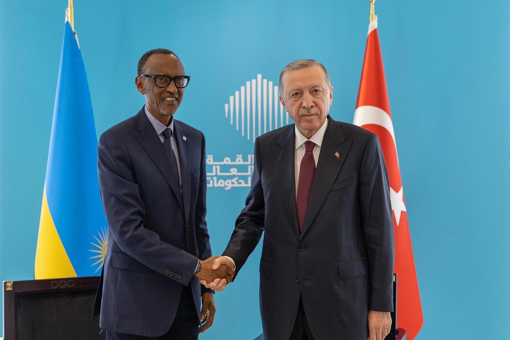 Kagame et Erdoğan intensifient les liens de coopération à Dubaï