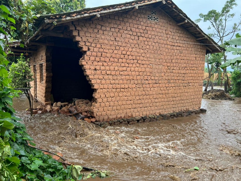 Musanze : un adolescent tué, 11 maisons détruites par les inondations