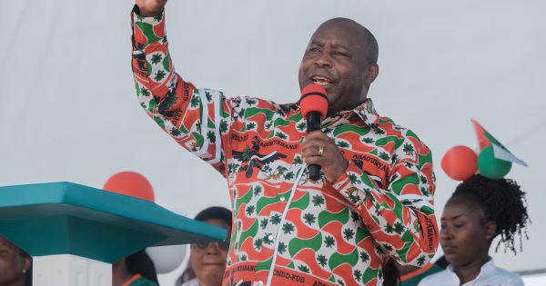Le CNDD-FDD désigne le président Évariste Ndayishimiye comme candidat à la présidentielle de 2027