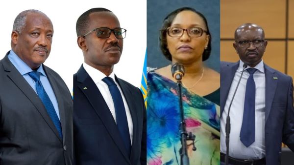 Evode et Dusingizemungu reconduits alors qu Uwamariya et Gasana intègrent le Sénat