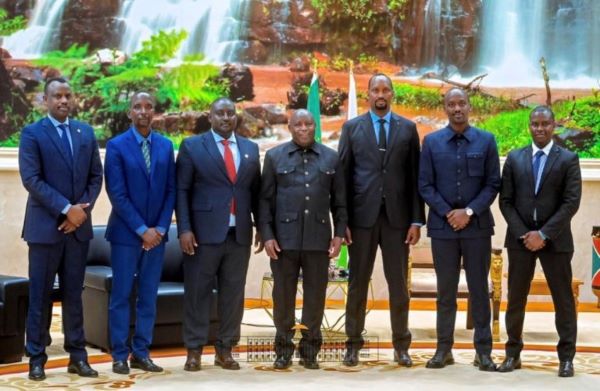 Le président Ndayishimiye et les acteurs banyamulenge