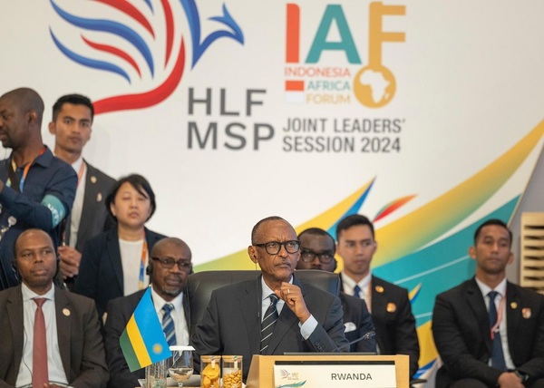 Kagame confiant dans les résultats du partenariat Indonésie-Afrique
