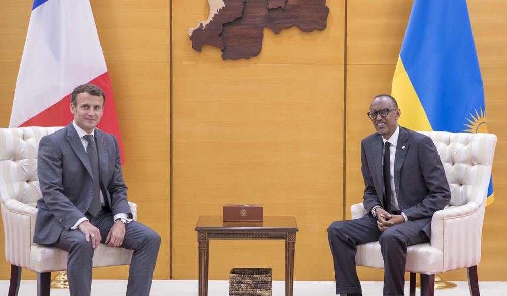 Entretien téléphonique entre le Président Kagame et le Président Macron, la nécessité d'une solution en RDC