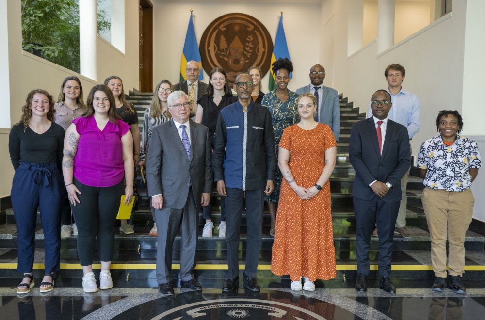 Le président Kagame partage le succès post-génocide du Rwanda avec des étudiants américains