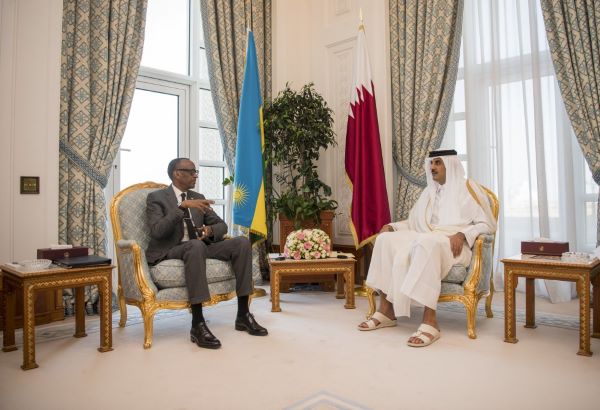 Le Président Kagame au Qatar, pour une visite de travail