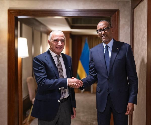 Le Président Kagame et le PDG d’Elsewedy Electric discutent sur les opportunités d’investissement au Rwanda