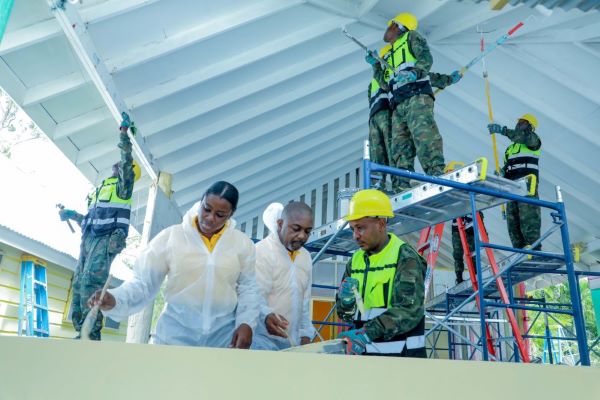 Jamaïque : les RDF et les JDF rénovent un foyer accueillant des enfants handicapés