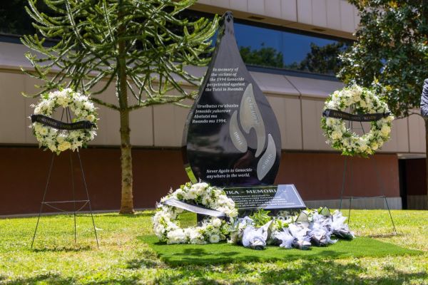 Un mémorial du génocide contre les Tutsi inauguré à la ‘California State University’ de Sacramento