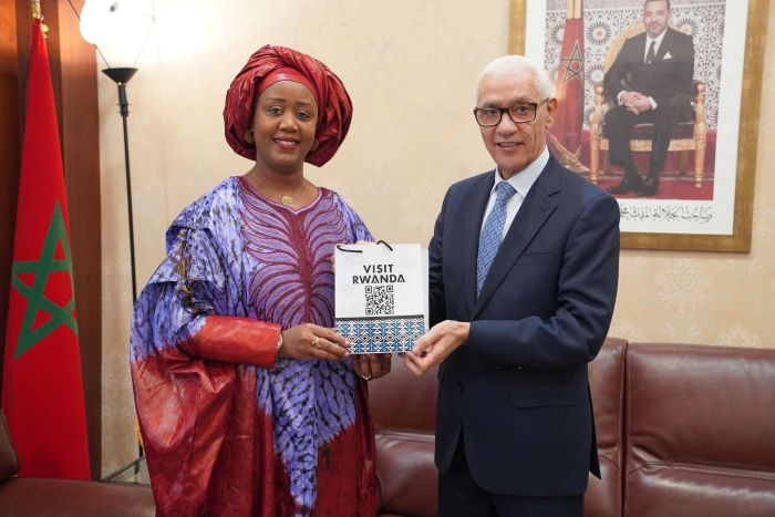 Visite de courtoisie : Renforcement des liens entre le Rwanda et le Maroc