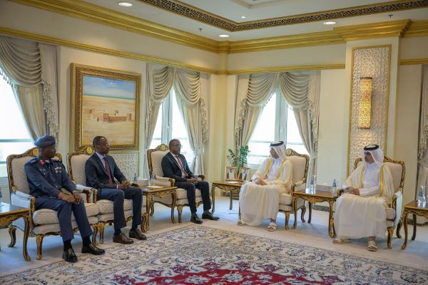 Doha : Le ministre Vincent Biruta reçu par les autorités qataries