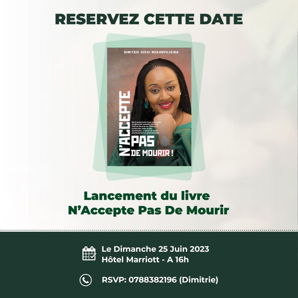 “N’accepte pas de mourir” : Le récit poignant de Dimitrie Sisi, témoin du génocide contre les tutsi