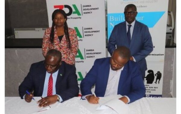 Renouvellement des accords de coopération entre les hommes d’affaires rwandais et zambiens.