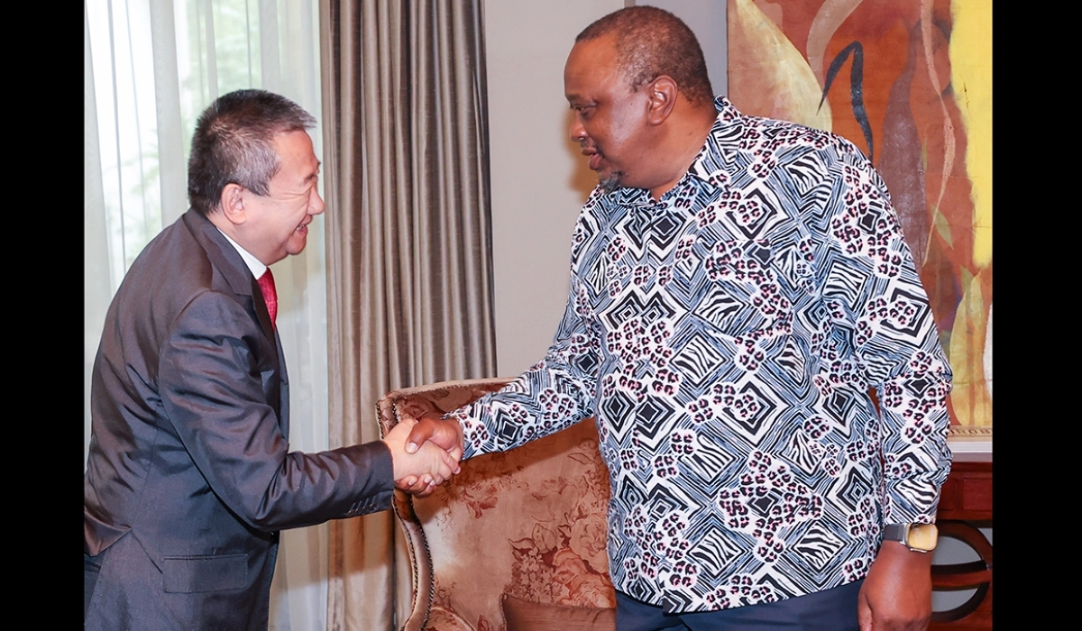 Kenyatta et Huang Xia unissent leurs forces pour surmonter la crise en RD Congo