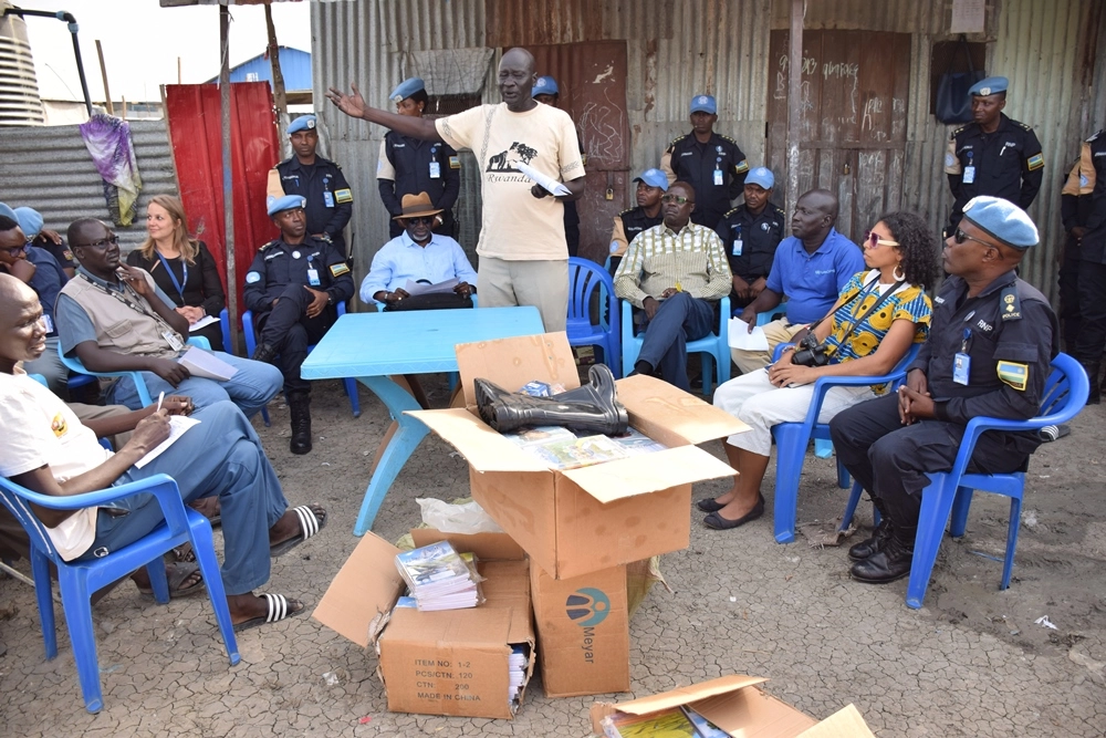 Éducation et maintien de la paix : la police rwandaise en action au Sud-Soudan